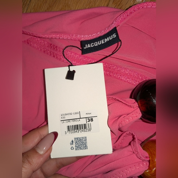 1S. NWT JACQUEMUS LA JUPE PEROLA SIZE - Picture 7 of 10